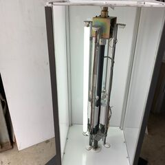 自動回転式 照明看板 4面 ディスプレイ サイン キャスター付 自立型 蛍光灯 100V 中古品の画像