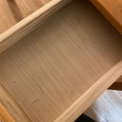 無印良品　パイン材デスクの画像