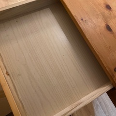 無印良品　パイン材デスクの画像