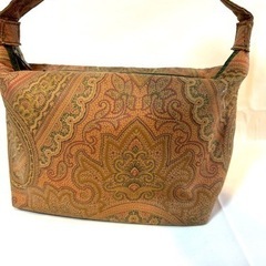 ETRO  エトロ　総柄　ペイズリー　バニティバッグ　セカンドバッグ　クラッチバッグの画像