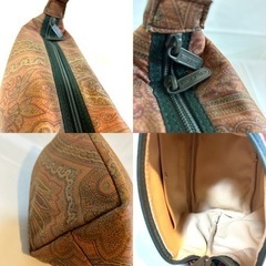 ETRO  エトロ　総柄　ペイズリー　バニティバッグ　セカンドバッグ　クラッチバッグの画像