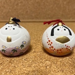 雛人形（夫婦雛）　土鈴