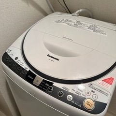 【美品】パナソニック洗濯機の画像