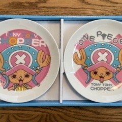 【未使用】ワンピース　チョッパー　お皿セット　2枚