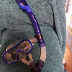 ダイビング マスク　シュノーケル　セット　 ヘレイワホ 　中古品