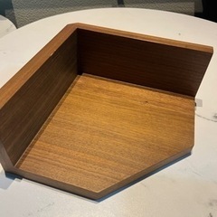 無印良品　壁につけられる家具　コーナー棚　