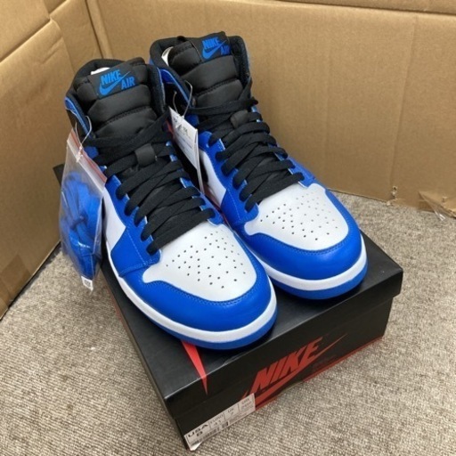 S207 ⭐ 未使用 ナイキ エアジョーダン1.5 ハイ ザ リターン ホワイト/ブラック-ソアー(768861-106)