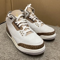 S762 ⭐ USED JORDAN BRAND AIR JORDAN 3 RETRO GS "PALOMINO"（DM0967 102）の画像