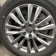 60系ハリアー　純正ホイール　スタッドレス　　18インチ　2019年製造の画像