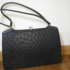 オーストリッチのハンドバッグ差し上げます【受付中断中】
