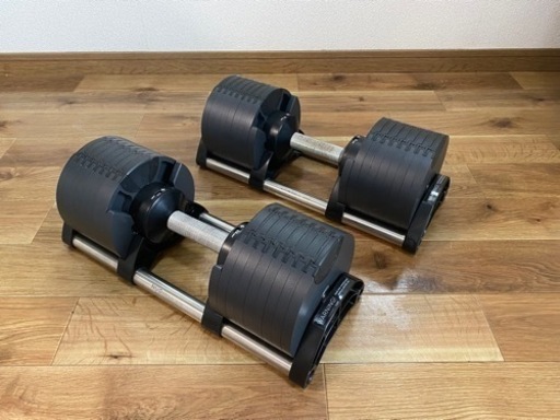 可変式ダンベル　最大32k   【フレックスベル】 ベンチ付き