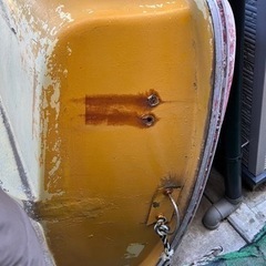 値下げ　
ＦＲＰ手漕ぎボート3.6メートルオール有り　　　の画像