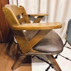 回転式チェア　4脚の画像
