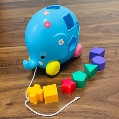 ぞうさん　型はめパズル　ころころ