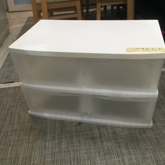 配達可【ウッドトップチェスト】【収ケース】【押入れ】【収納】【クローゼット】クリーニング済【管理番号10605】の画像