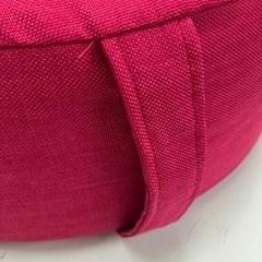 取引場所 南観音 K2405-228 クッション ピンク 中古美品の画像