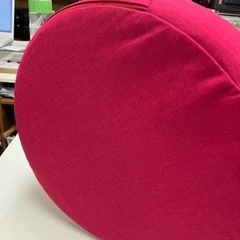 取引場所 南観音 K2405-228 クッション ピンク 中古美品の画像