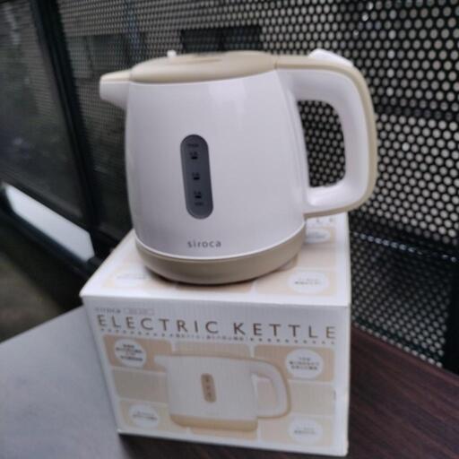 ほぼ新品✨シロカ  ケトル 家電 キッチン家電 電気ポット