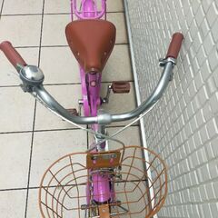値下げ【美品・補助輪あり】18インチ子供用自転車 の画像