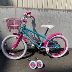 決まりました！
子供自転車18インチ