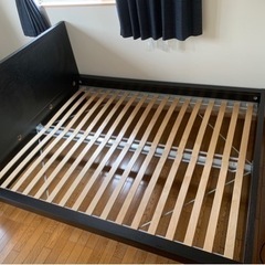 【決まりました】イケア　クイーンベッドフレーム　MALM　