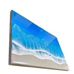 壁飾り　パネル　海レジンの画像