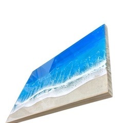 壁飾り　パネル　海レジンの画像