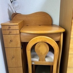家具 ドレッサーの画像