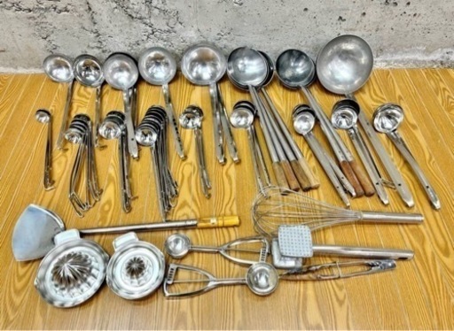 業務用 調理器具 まとめて 62点セット 泡立て器 果汁絞り器 おたま