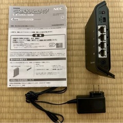 【Wi-Fiルーター】NEC Aterm WG1200HS4の画像
