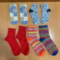 新品未使用　靴下　ソックス4足セット　23〜25㎝　の画像