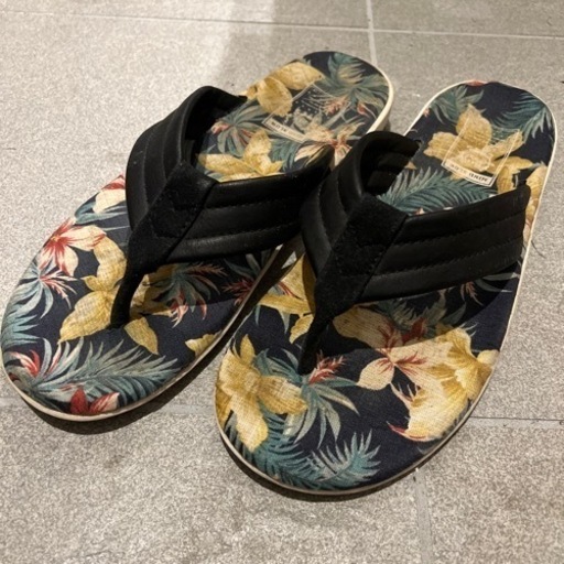 花柄ビーチサンダルMサイズ