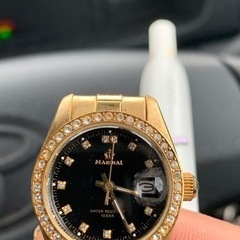 MARSHAL ダイヤモンド腕時計の画像