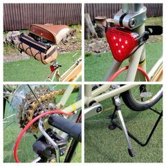 ※　受け渡し完了　※　　　　　　　　　　　中古自転車　２０インチ　ミニベロ　美品　自転車持ち込みによるお値引き有りの画像