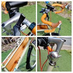 ※　受け渡し完了　※　　　　　　　　　　　中古自転車　２０インチ　ミニベロ　美品　自転車持ち込みによるお値引き有りの画像