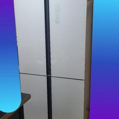 冷蔵庫 Haier JR-NF468A(W)