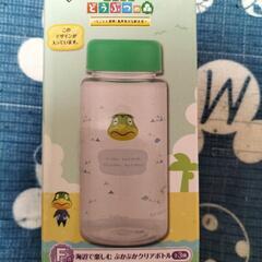 【新品・未使用】 あつまれ どうぶつの森 1番くじ F賞 クリアボトル 350ml  かっぺいの画像