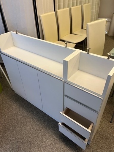 受け渡し決定いたしました キッチンカウンター下収納