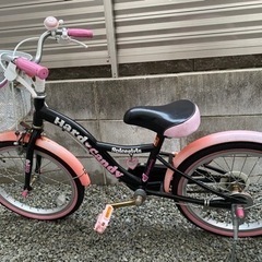 女の子用　自転車
の画像