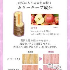 【新品・未使用】ピンクシャンプー アミノ酸シャンプーの画像