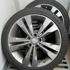 メルセデスベンツ　CLAクラス（初期型）　１８インチ　純正アルミホイール４本セットの画像