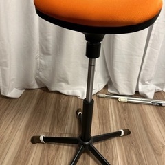 スタンディングチェア(エクリブ) ニトリ座面高（昇降）：58〜77cm ハイチェアー の画像