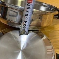 ラスタークラフト鍋②　片手鍋大、フライパン中その他セットの画像