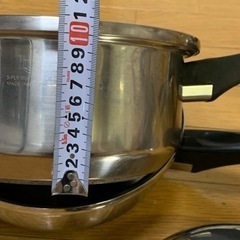 ラスタークラフト鍋②　片手鍋大、フライパン中その他セットの画像