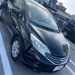 平成25年式　日産ノート　車検MAX、税金支払います！
