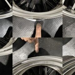 Weds MAVERICK MV-910M ウェッズ マーベリック スーパーフランジ 21インチ 4本 9.5J5HPCD120+21/+25 レクサスLS460/LS600等　(MHZ199)クレジットカード QRコード決済可能の画像