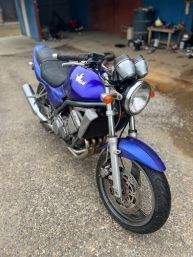 カワサキ　バリオス250 1型　ZR250A エンジン実働　書類あり