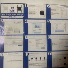 wi-fi 中継機 2.4G 5Gの画像