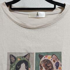 猫好きさんＴシャツの画像