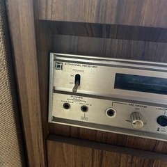レトロ　ビクター　レコードプレーヤー　アンプセットの画像